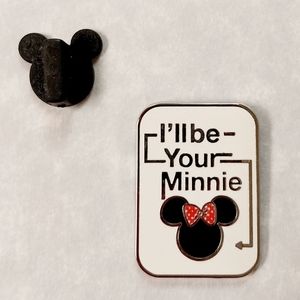Disney trading pin,  I'll be Your Minnie